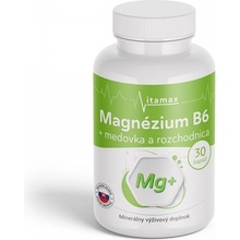 Vitamax Magnesium B6 + meduňka a rozchodnice 30 kapslí