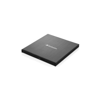 Verbatim Оптично устройство за лаптоп Verbatim External Slimline CD/DVD Writer USB 3.2 Gen 1/USB-C (43886)