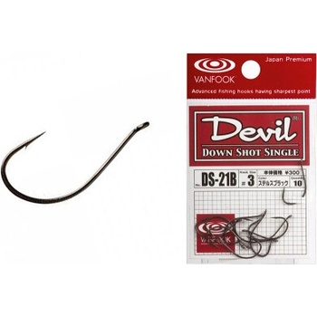 VANFOOK DS-21B Jednoháčik vel.4 10 ks