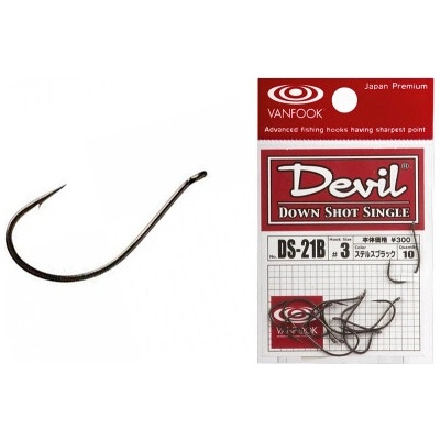 VANFOOK DS-21B Jednoháčik vel.4 10 ks