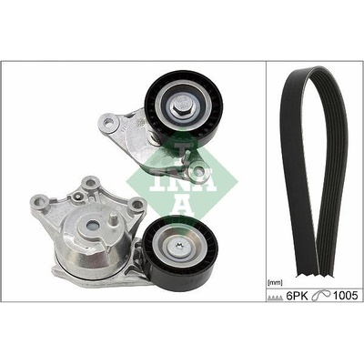 Ozubený klinový remeň - Sada Schaeffler INA 529 0358 10