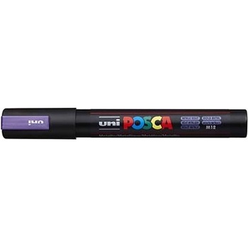 uni Декоративен маркер, 1, 8-2, 5 мм, UNI "Posca PC-5M", метална лила 286872000 (286872000)