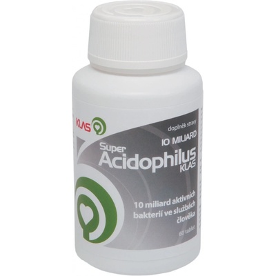 Klas Super Acidophilus 10 miliard laktobacily 40 tablet