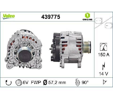 Generátor VALEO 439775