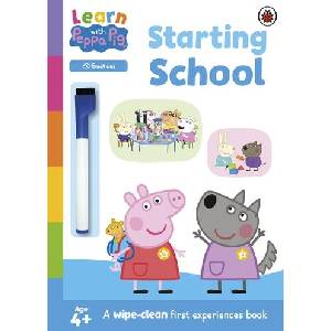 Learn with Peppa: Starting School wipe-clean activity book | Peppa Pig (ISBN: 9780241645635)
