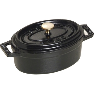 Staub Съд за готвене Mini Cocotte овален 250 мл черен (40500-111-0)