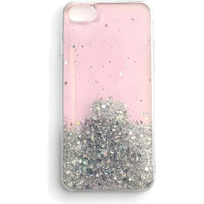 Wozinsky Силиконов калъф Wozinsky Star Glitter за Apple iPhone 11 Pro Max - Светлорозов KP8795 (8795)