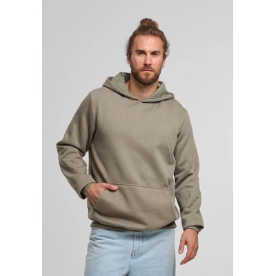 Urban Classics Суичър Basic Essential Hoody paleolive XXLUB-TB7281-18328 - Тъмносив, размер 4XL