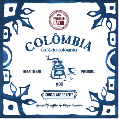 Feitoria do Cacao 58% COLOMBIA CAFE 50 g