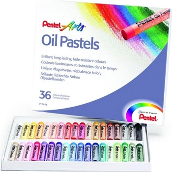 Pentel Olejové pastely 16 barev