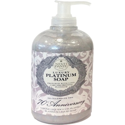 Nesti Dante Platinum tekuté mydlo na ruky s pumpičkou 500 ml