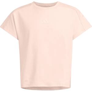 Adidas Детска тениска adidas Kid's Future Icons 3-Stripes Tee T-shirt - Blush Pink / Pink Tint - размер 140 (EU) (704-6095-0113)