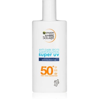Image 1 of Garnier Ambre Solaire Super UV Hyaluronic Acid лек защитен флуид с хидратиращ ефект SPF 50+ 40ml