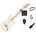 Squier Affinity Series Stratocaster MN WPG Premium SET Olympic White Електрическа китара