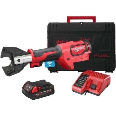 Milwaukee M18 ONEHCC-201C FSW SET Aku hydraulické nůžky ONE KEY na kabely až 35 mm (2,0 Ah) – Zboží Mobilmania