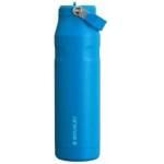 STANLEY 1913 Flip Straw Drinking Bottle with Straw 1.06L - Thermal Mug Cools for 17 Hours - Ice Cold for 4 Days - BPA Free - Leakproof - For Cup Holders - Dishwasher Safe - Azure - 100000107945