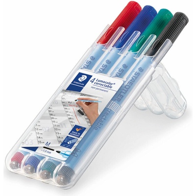Staedtler Lumocolor 305M 4 farby