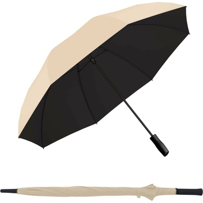 Doppler Zero XXL Ultra Sun Macadamia beige partnerský holový deštník