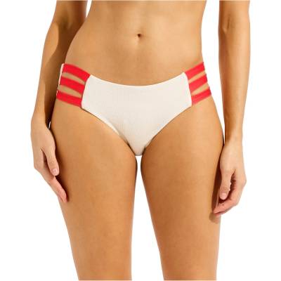 Seafolly Дамско бикини долнище Seafolly Banf Wave Multi Strap Hipster Pant Bikini bottom - Ecru - размер 38 (EU) (150-6614-0214)