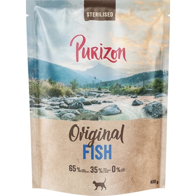 Purizon Sterilised Adult s rybou bez obilnín 0,4 kg