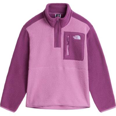 The North Face Детски поларен пуловер The North Face Kid's Teen Yumiori 1/4 Zip Jacket Fleece jumper - Hushed Lavender / Chroma (704-6518-0414)