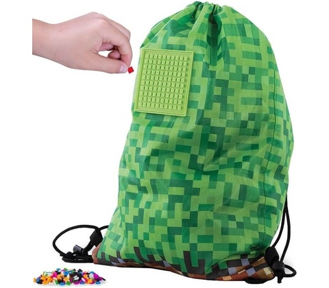 Pixie Crew Minecraft zelená hnědá