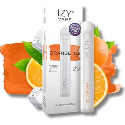 Izy Vape One Orange Ice 0 mg 600 poťahov 1 ks