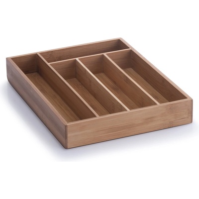 Zeller Present Bambusový organizér, příborník s 5 přepážkami ZELLER 34 x 26 cm