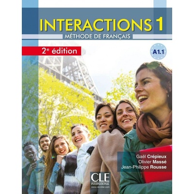 Interactions 1 - Niveau A1.1 - Livre de l´éleve + Audio téléchargeable en ligne - 2eme édition