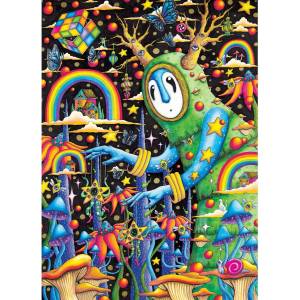 Masterpieces - Puzzle Wonderous Worlds - The World was Mad - 1 000 piese