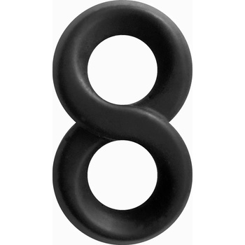 Image 1 of NS Novelties Renegade Infinity Ring Black