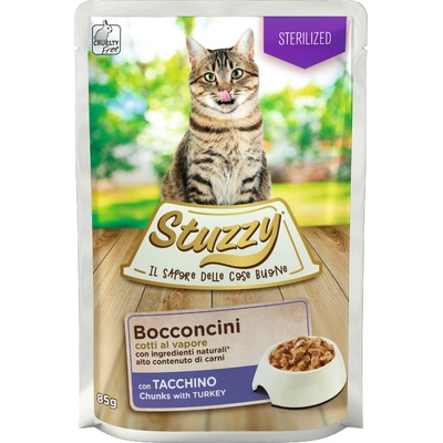 Stuzzy Cat Adult Sterilised Turkey 85 g