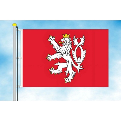 LIBEA, s.r.o. Vlajka Čech Rozměr: 30×45 cm, Uchycení: Karabiny na stožár