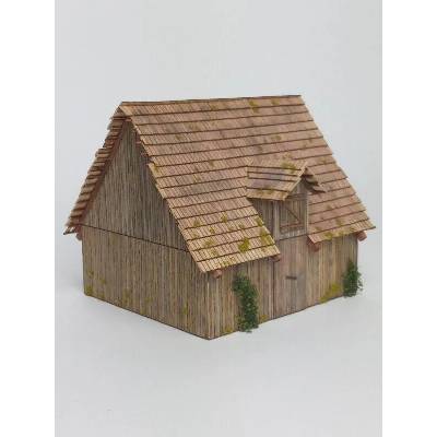 MDS - Modelové domečky Špalek Stodola KCD 1:72