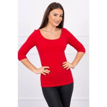 Tričko s okrúhlym výstrihom MI8832 Červená