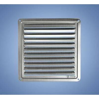 Haco krytka větrací 100 x 100 mm nerez 0709