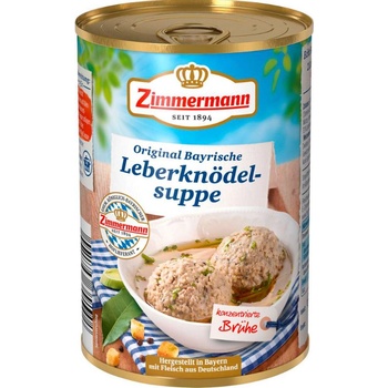 Zimmermann bavorská játrová polévka 400 ml