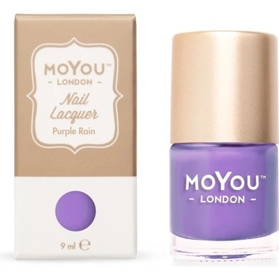 MoYou Razítkovací lak na nehty Purple Rain 9 ml