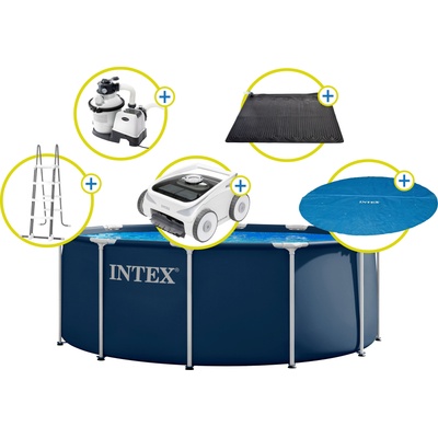 Intex Frame Pool Rondo Ø 366 x 122 см - Basic Solar Comfort - 1 комплект (SB-28936GHNBSC)