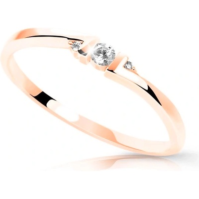 Cutie Jewellery prsteň z ružového zlata so zirkónmi Z6714 3053 10 X 4