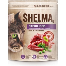 Shelma bezobilné STERILLE granule s hovězím pro dospělé kočky 750 g