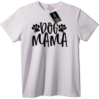NOONEBRAND Тениска Кучешка Майка с Лапички - M, White