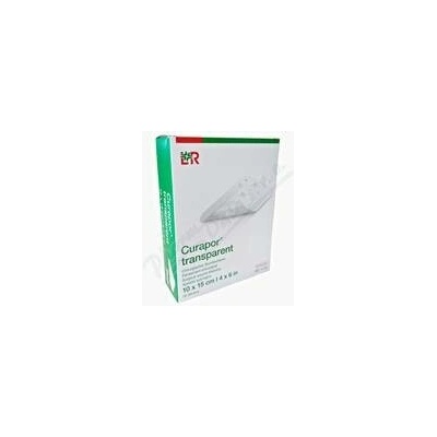 LOHMANN RAUSCHER Náplast Curapor Transparent steril.10 x 15 cm 25 ks