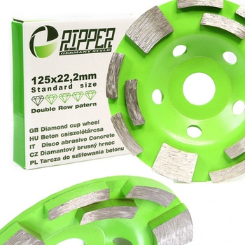 Ripper Kotouč brusný diamantový 125 x 22,2 mm M90906