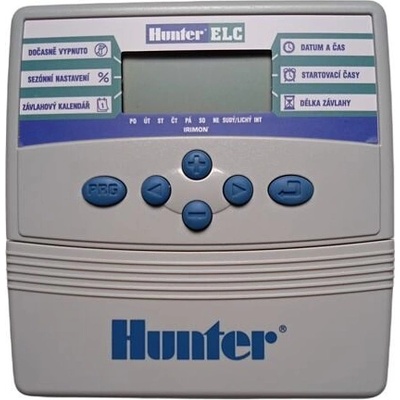 Hunter ELC-401i-E, vnitřní - 4 sekce