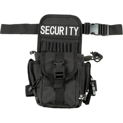 MFH Чанта за тазобедрена става и крак, Security, черна (30704A)