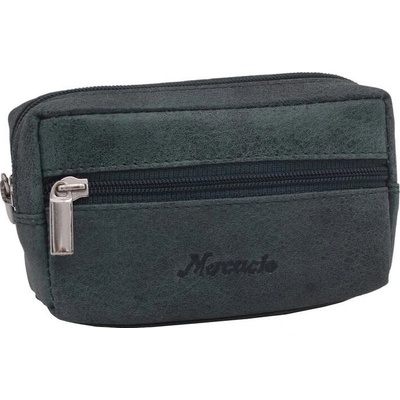 Kľúčenka MERCUCIO Kožené puzdro na kľúče s 2 remienkami zelené