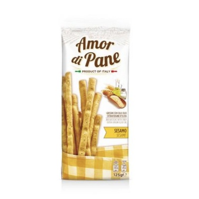 HOSTA Гризини със сусам 125 гр. amor di pane