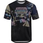 Horsefeathers Мъжка фланелка с къс ръкав за колоездене Horsefeathers Quantum Bike Jersey Cycling jersey - Doodle (056-3961-0211)