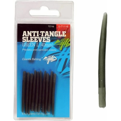 Giants Fishing Převleky Proti Zamotání Anti Tangle Sleeves Green 40 mm 10 ks – Sleviste.cz